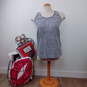 LULULEMON | Marbled Gray & White Tank Top